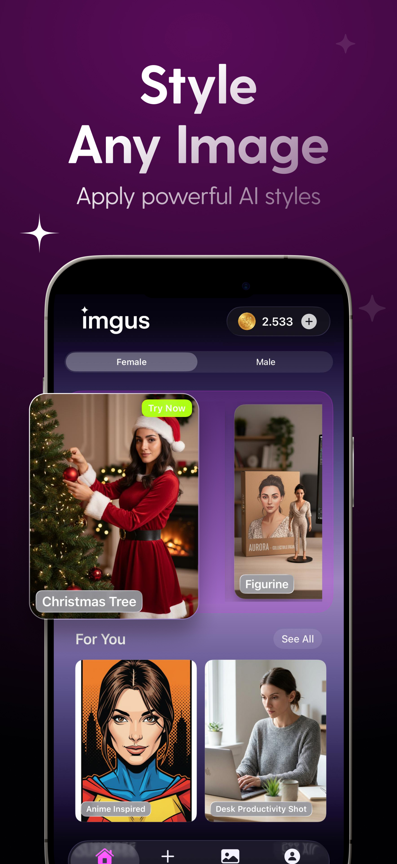 imgus — Style Any Image.